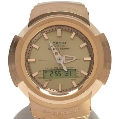 CASIO G-SHOCK AWM-500GD-4AJF Solar Digiana Stainless Gold Men's Watch
