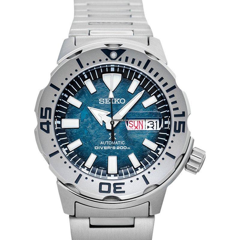 Seiko SRPH75K1 - Presage Automatic Blue Dial Stainless Steel Men's ...