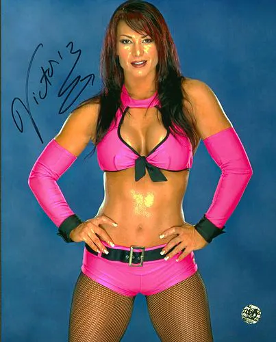 Lisa Marie Varon WWE Diva Victoria Signed 8x10 Photo Wizard World