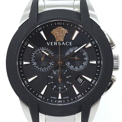 VERSACE Versace Men's Watch Character Chrono VEM800218 Black (Black ...