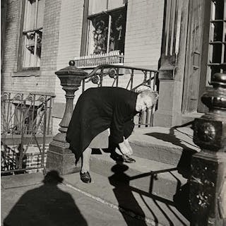 Vivian Maier, New York, December 23, 1954