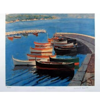 Sir Winston Churchill A Study of Boats, Limited edition