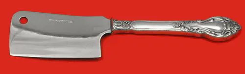 Gorham Strasbourg Sterling Silver Cheese Cleaver – Custom Made 6 3/4”, HHWS, Vintage Style