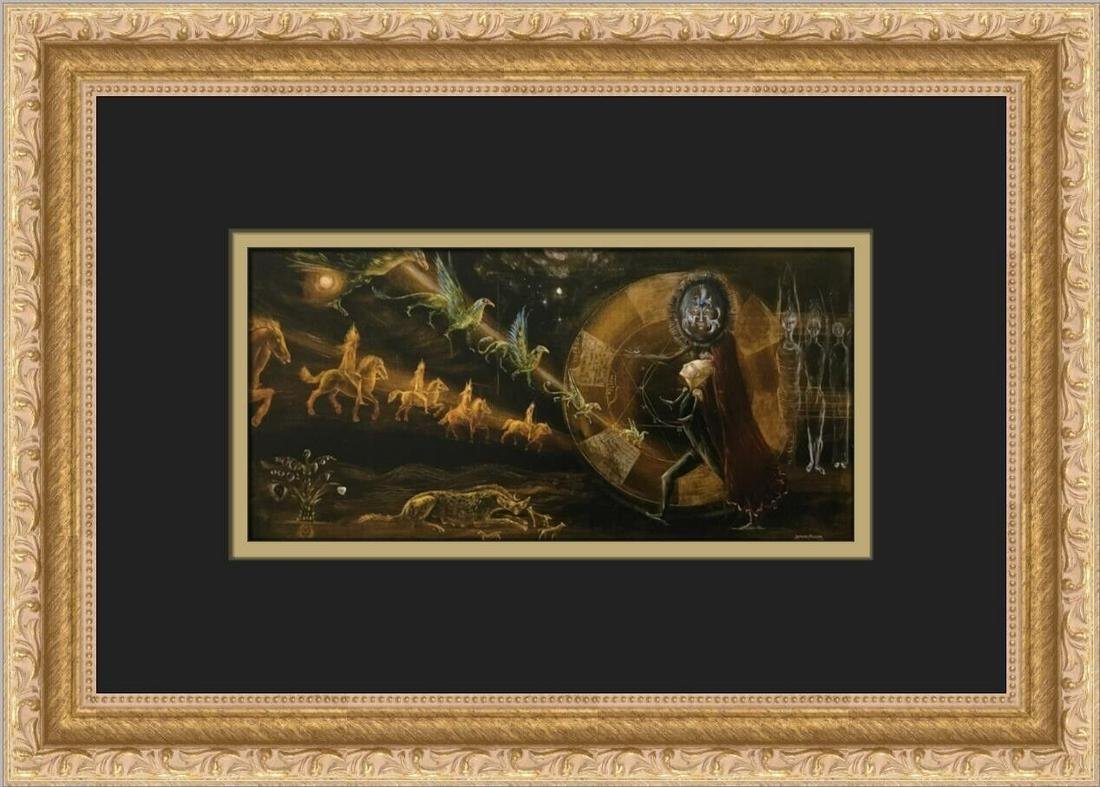 Leonora Carrington Le Grand Adieu Custom Framed Print Barnebys   146395779 0.webp