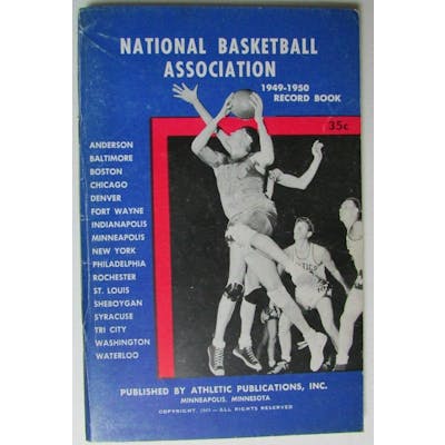 194950 National Basketball Association NBA Guide Record Book 147515
