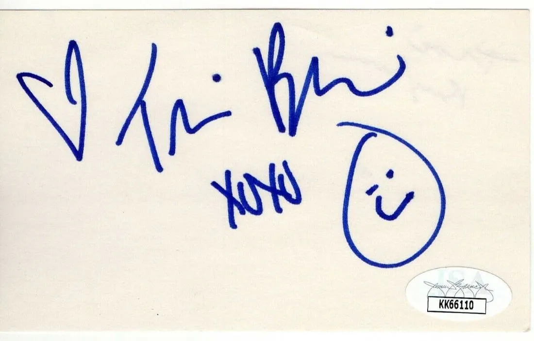 Traci Bingham Signed Autographed Index Card Baywatch Jordan Tate JSA