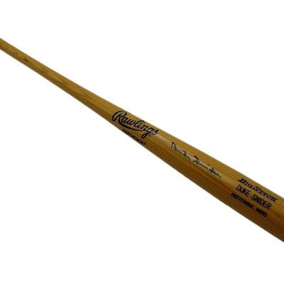 Duke Snider HOF Autographed Rawlings Big Stick Bat Brooklyn Dodgers JSA 180932
