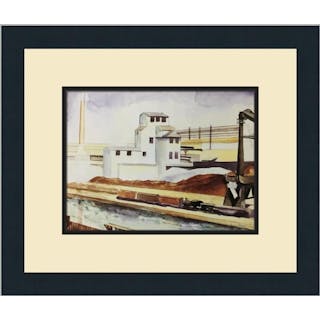 Charles Sheeler River Rouge Industrial Plant Custom Framed Print