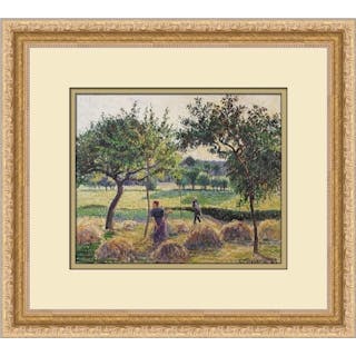 Camille Pissarro Bountiful Harvest Custom Framed Print