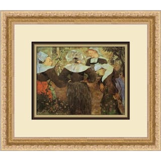 Paul Gauguin The Four Breton Girls Custom Framed Print