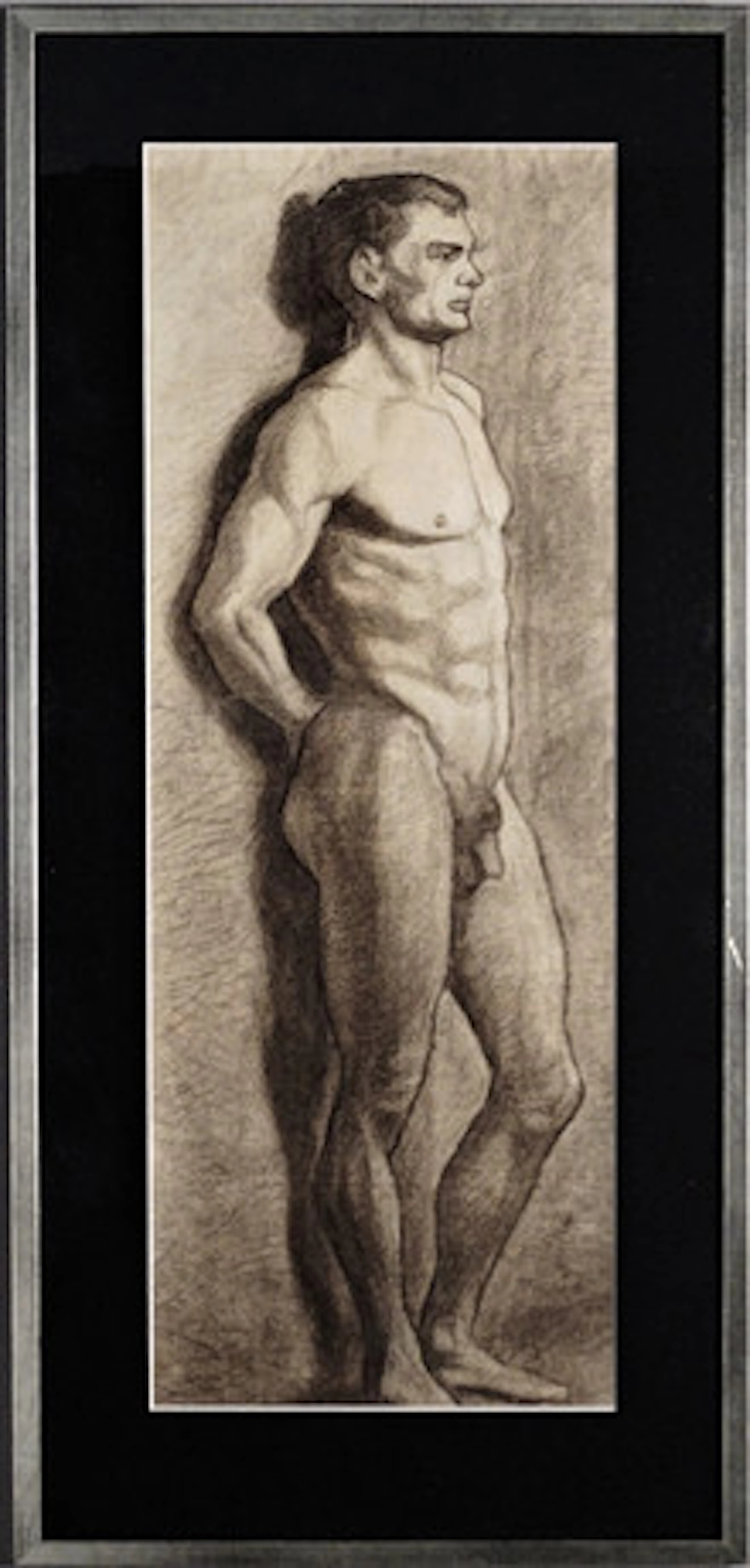 BIRGER SIMONSSON. Modellstudie, kol/blyert…