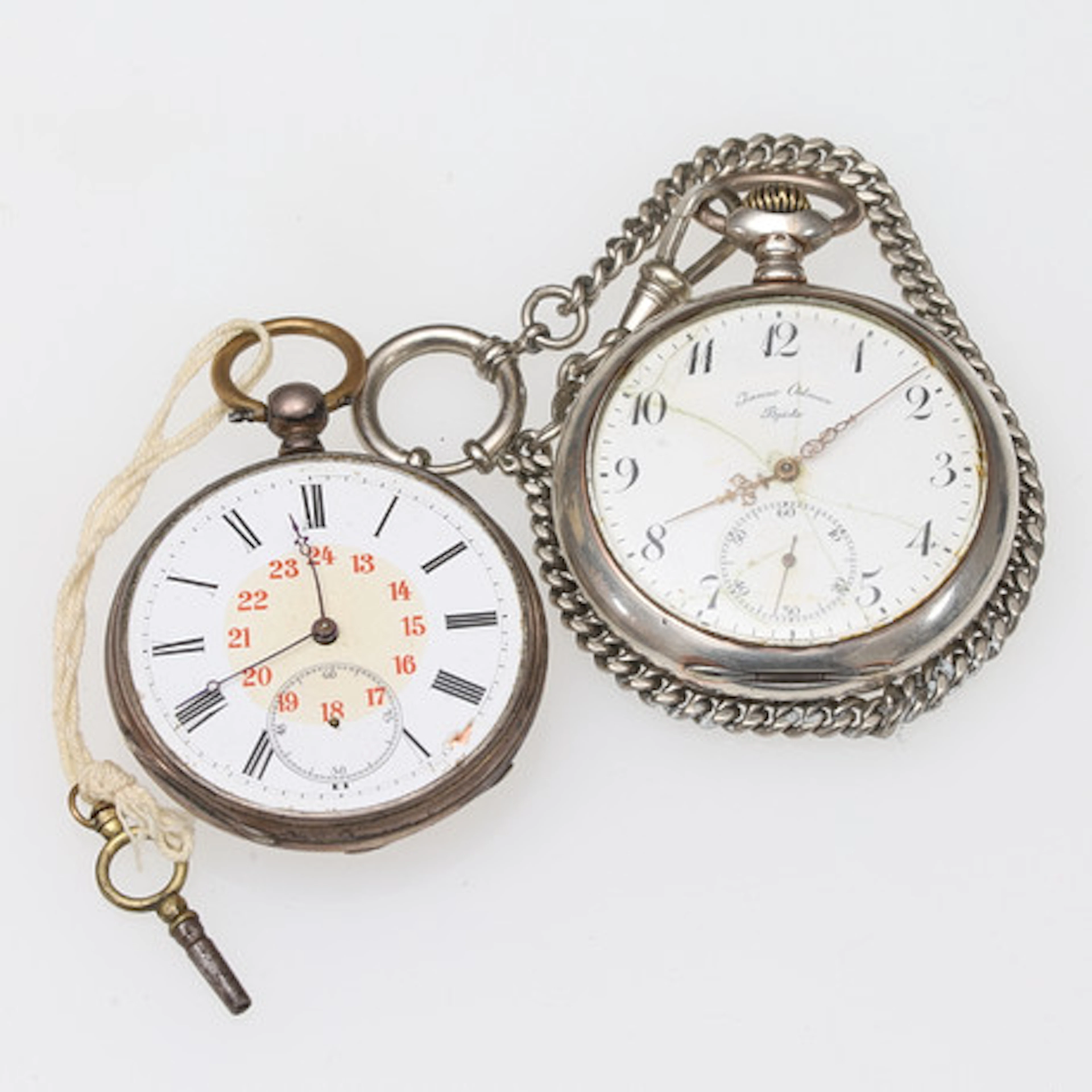 FICKUR, 2 st, silver, bl.a. Janne Östman.