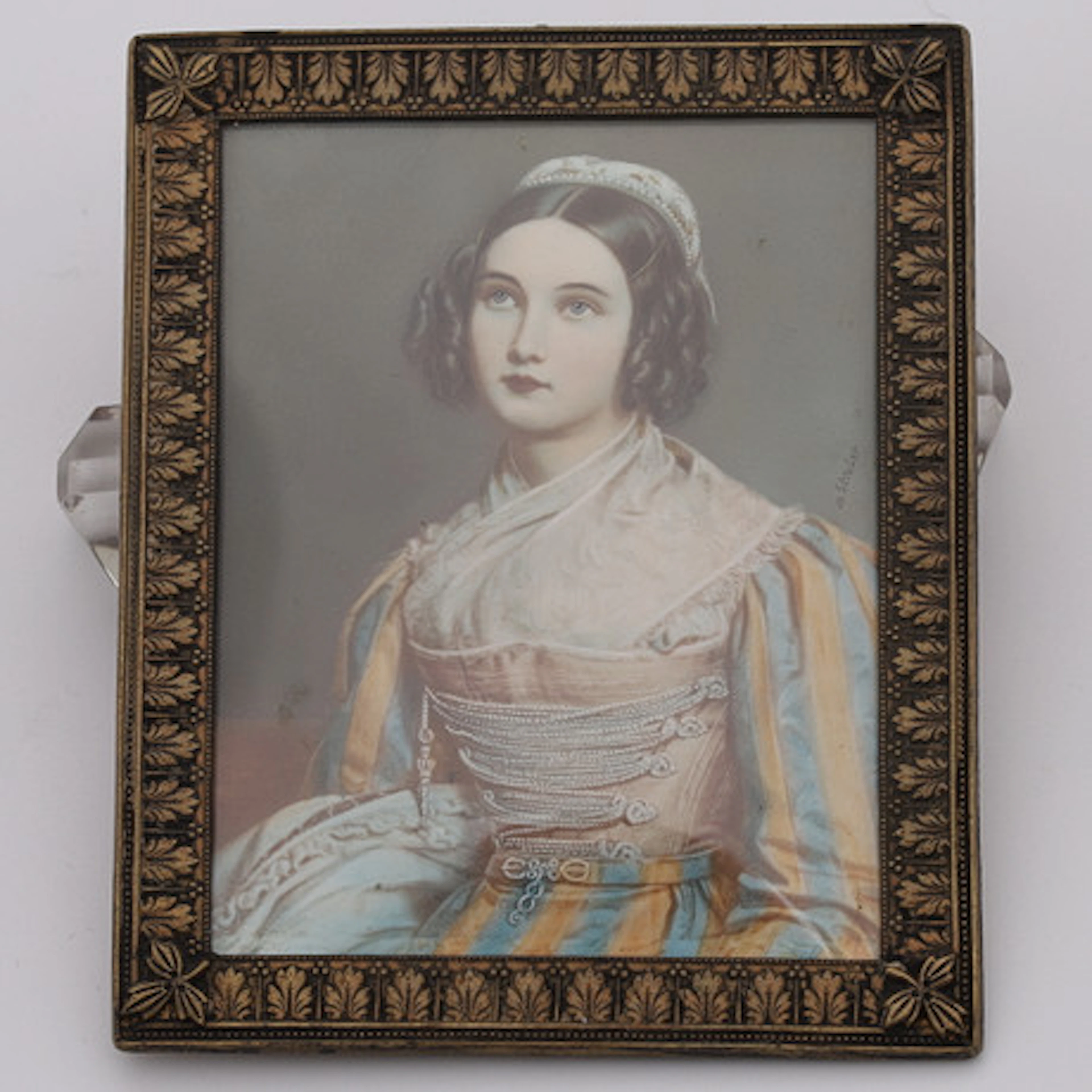 MINIATYRMÅLNING, porträtt, Helena Sedlmayr…