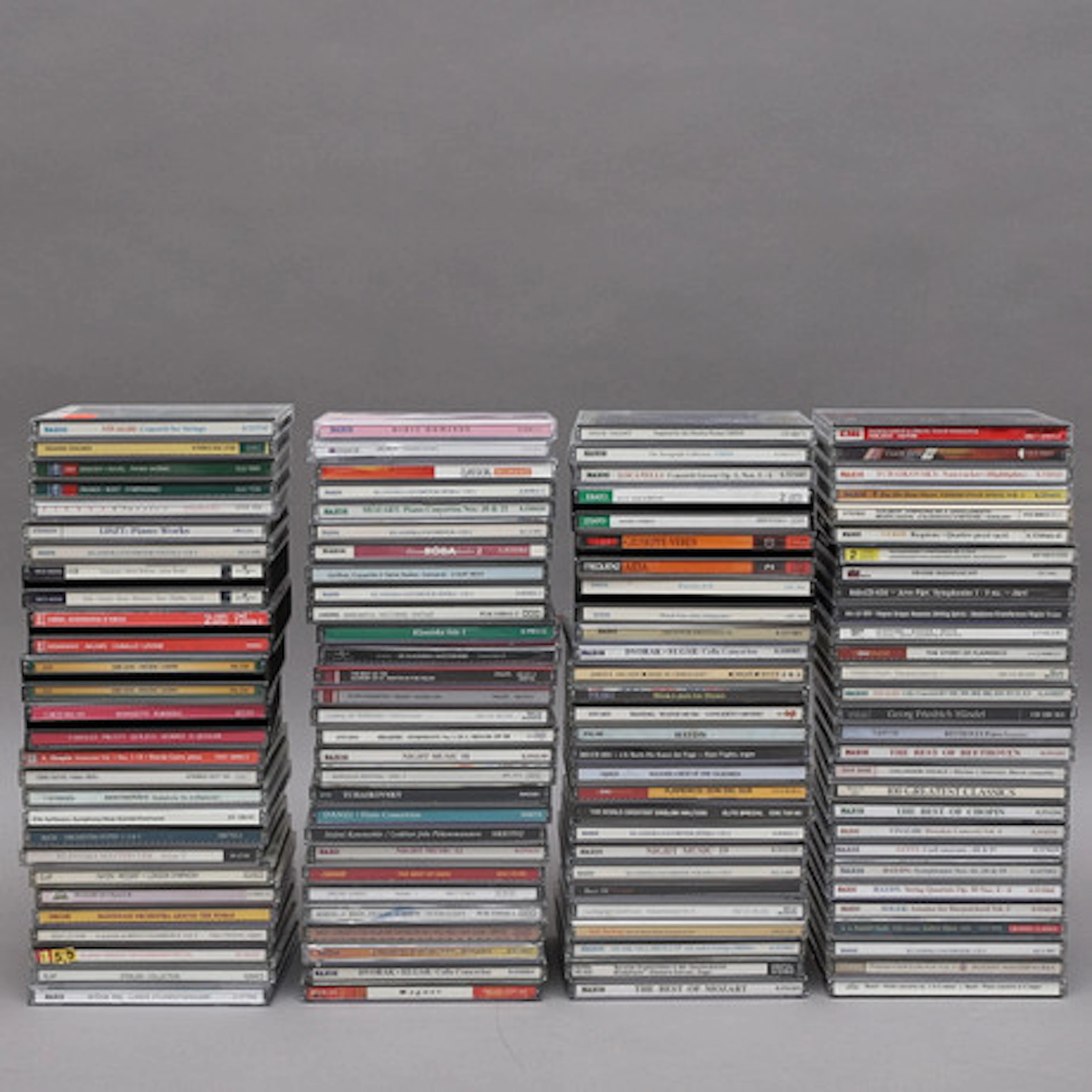 CD-SKIVOR, 110 st, klassisk musik.