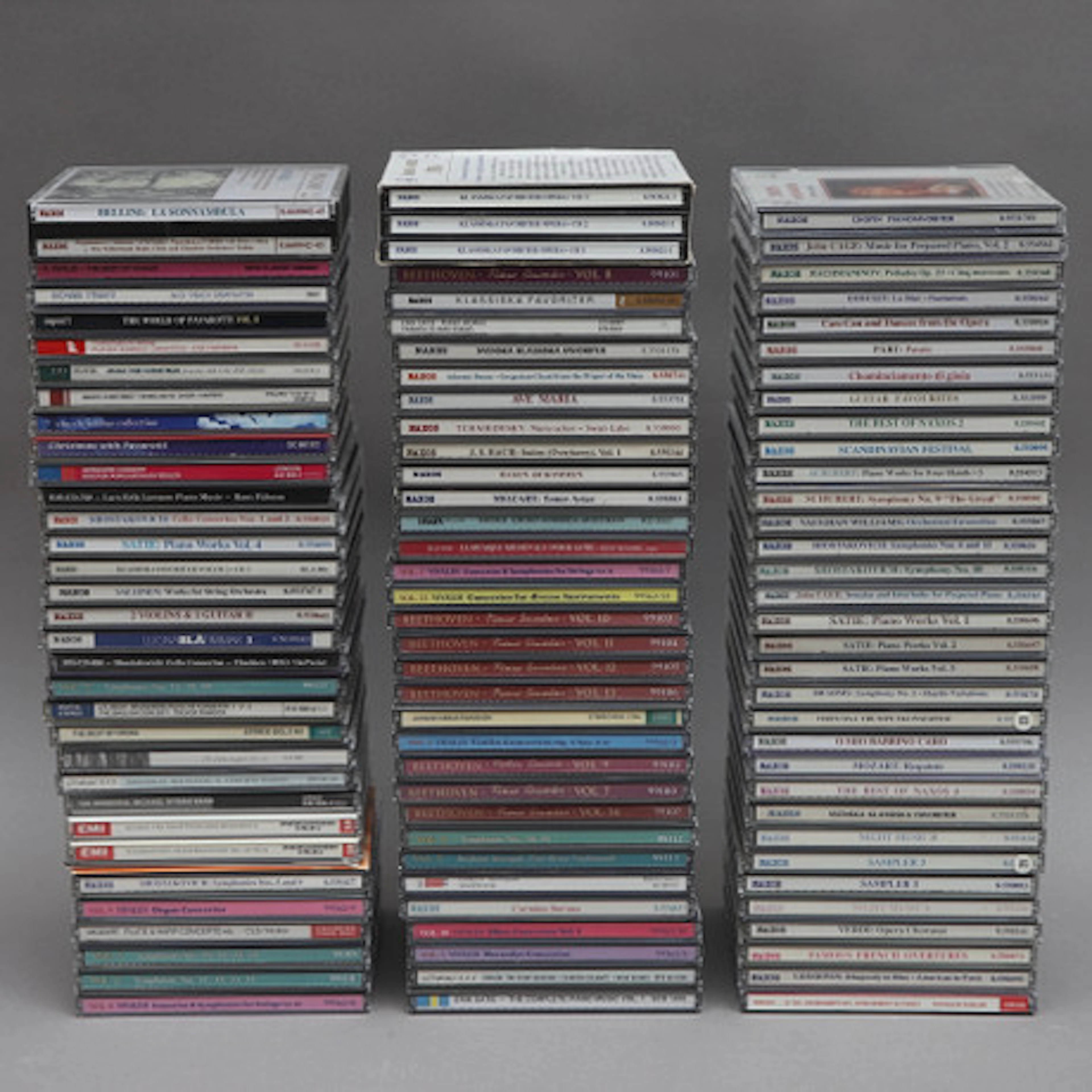 CD-SKIVOR, ca 100 st, Klassisk musik.