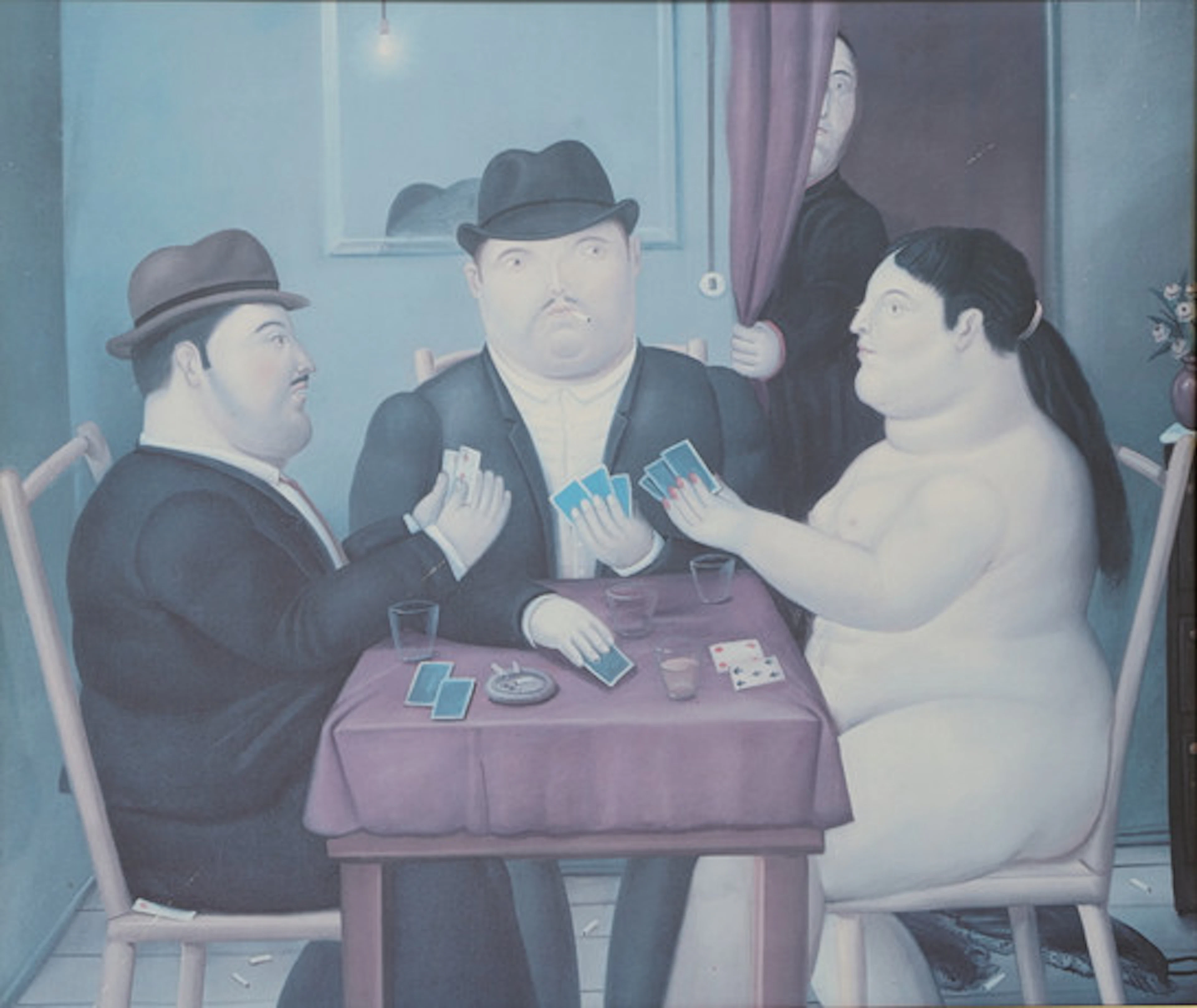 FERNANDO BOTERO. Efter. affisch, "I Giocat…