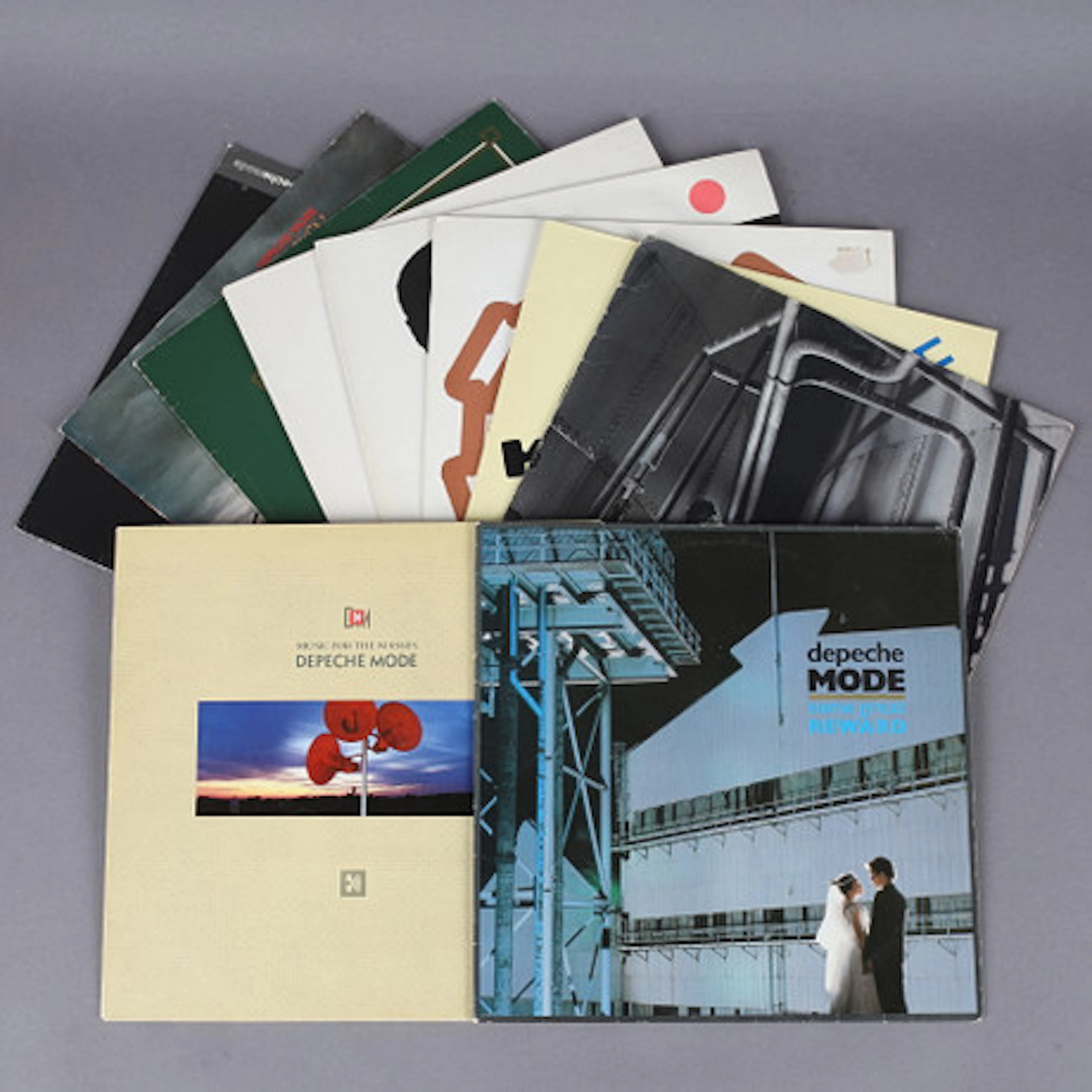 DEPECHE MODE, 10 st vinylskivor, bl.a Limi…