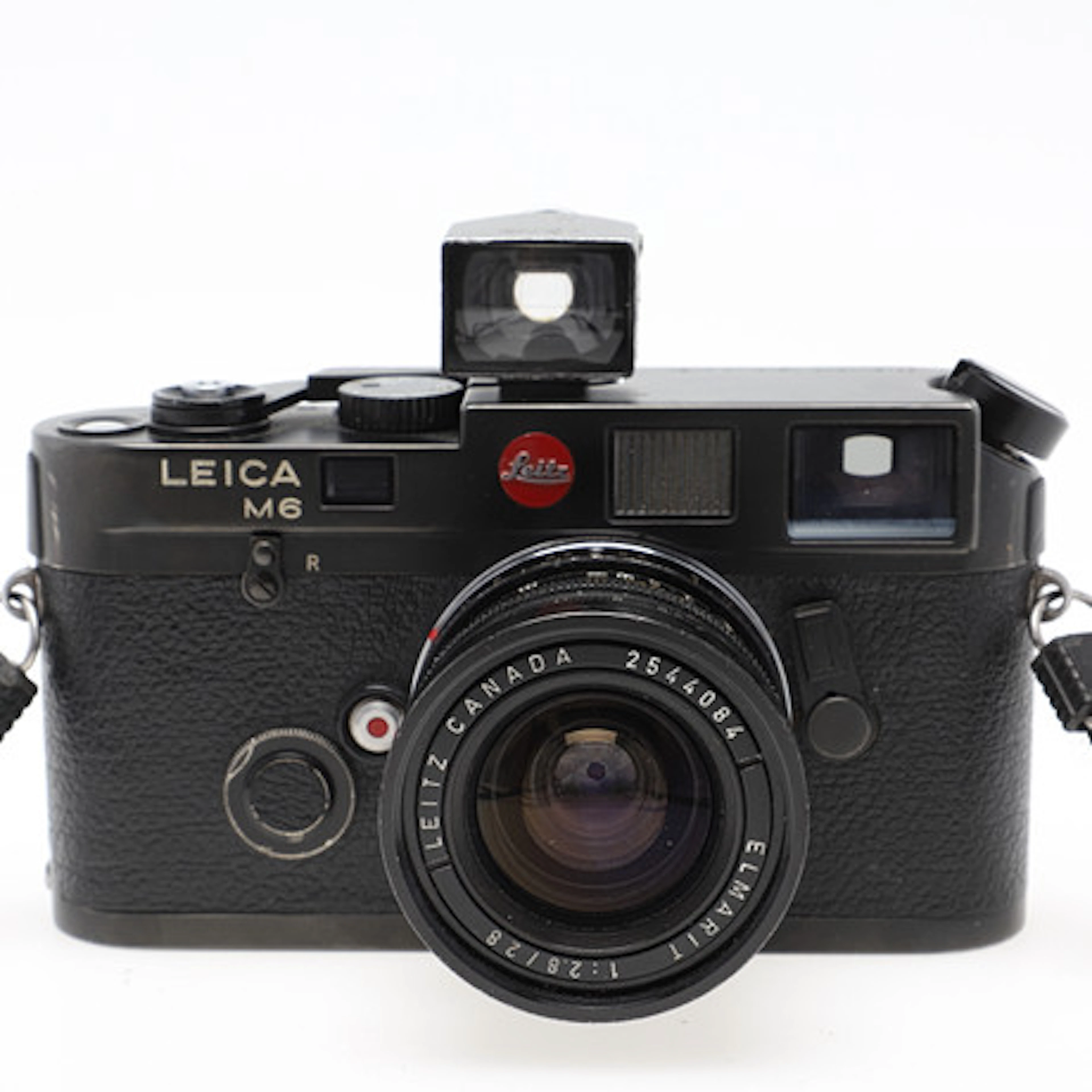 LEICA M6, kamerahus med objektiv, svart, E…