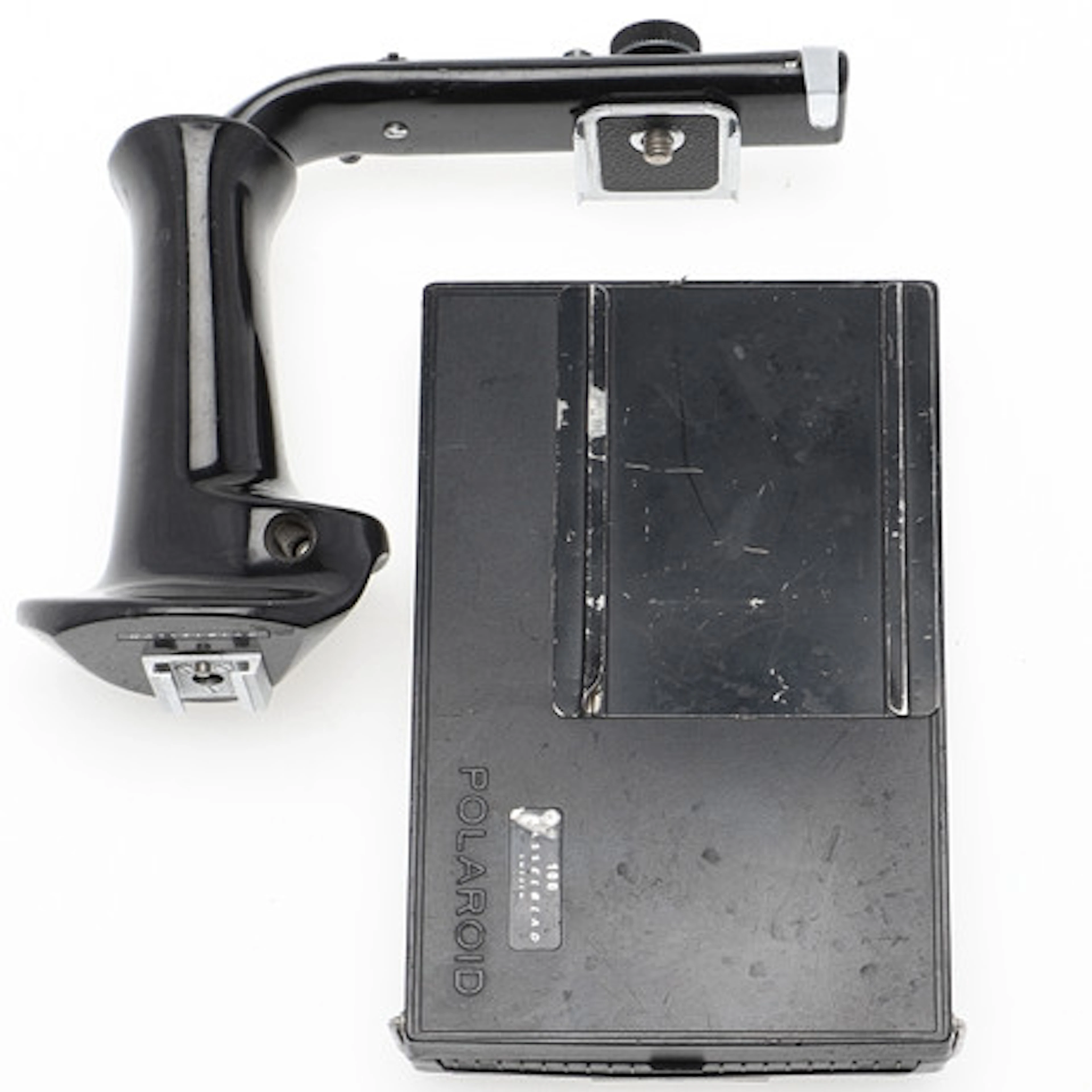HASSELBLAD, pistolgrepp & polaroid-bakstyc…