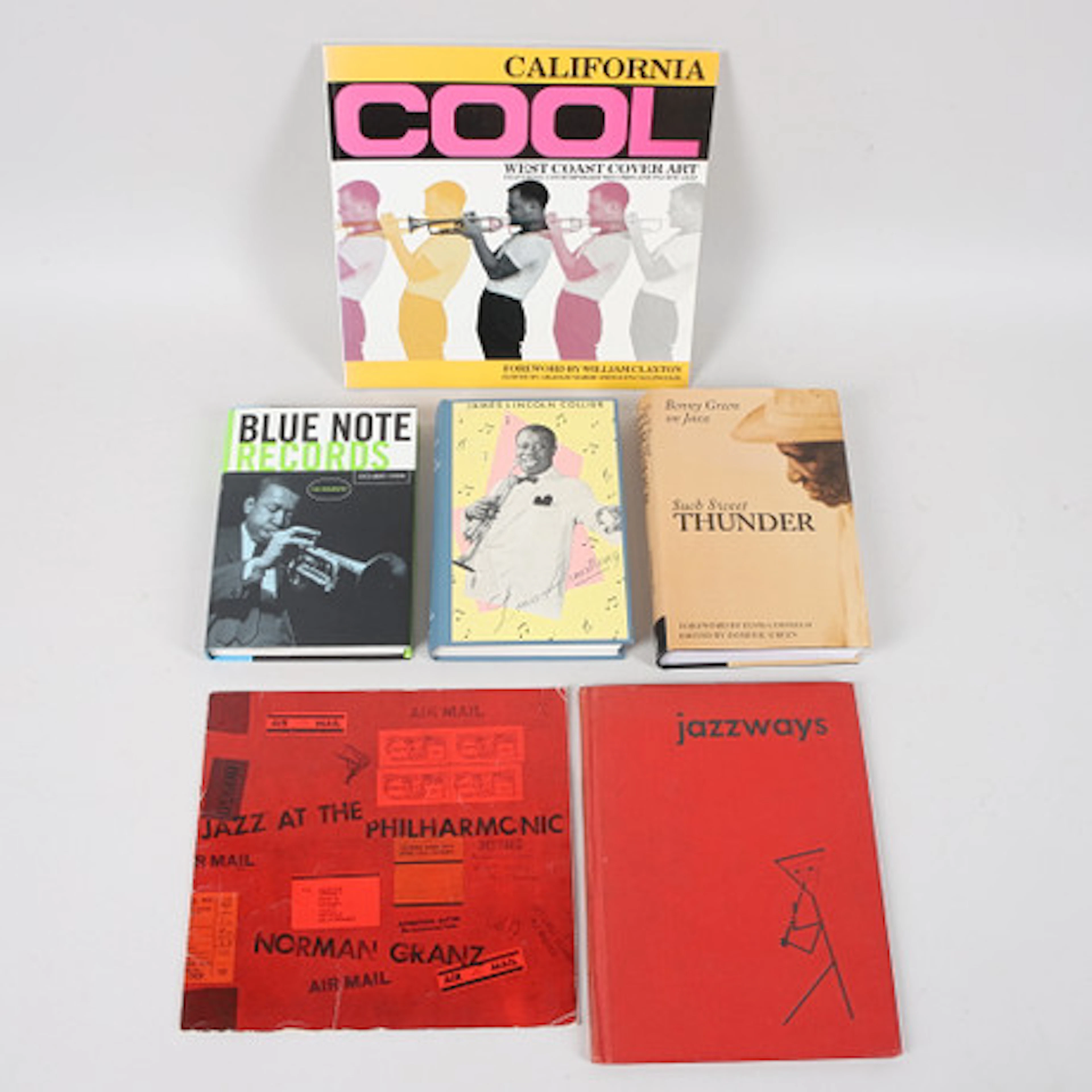 JAZZBÖCKER, 6 st, bl.a. California Cool, W…