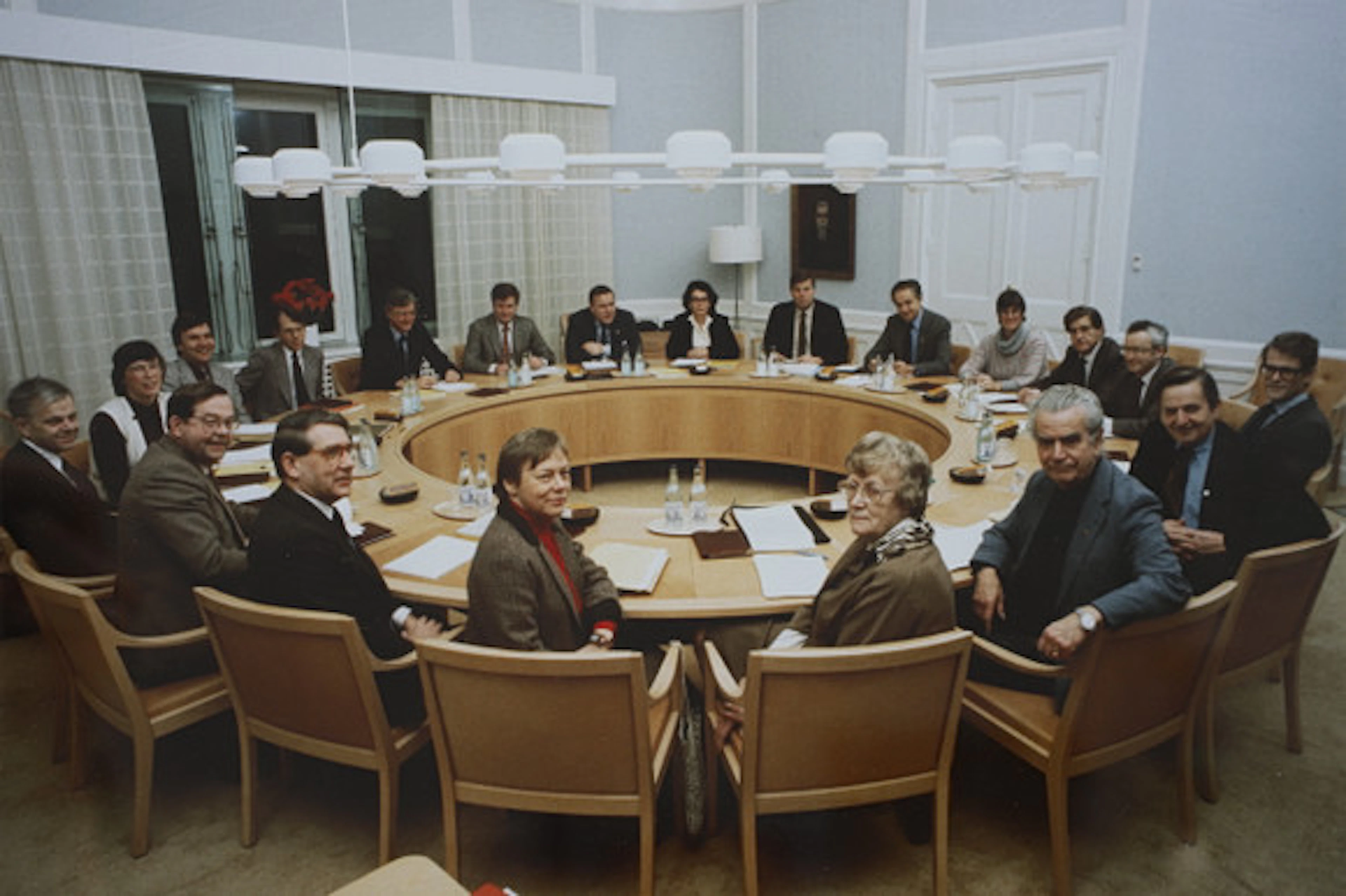 AUTOGRAFER med foto, Olof Palmes regering,…