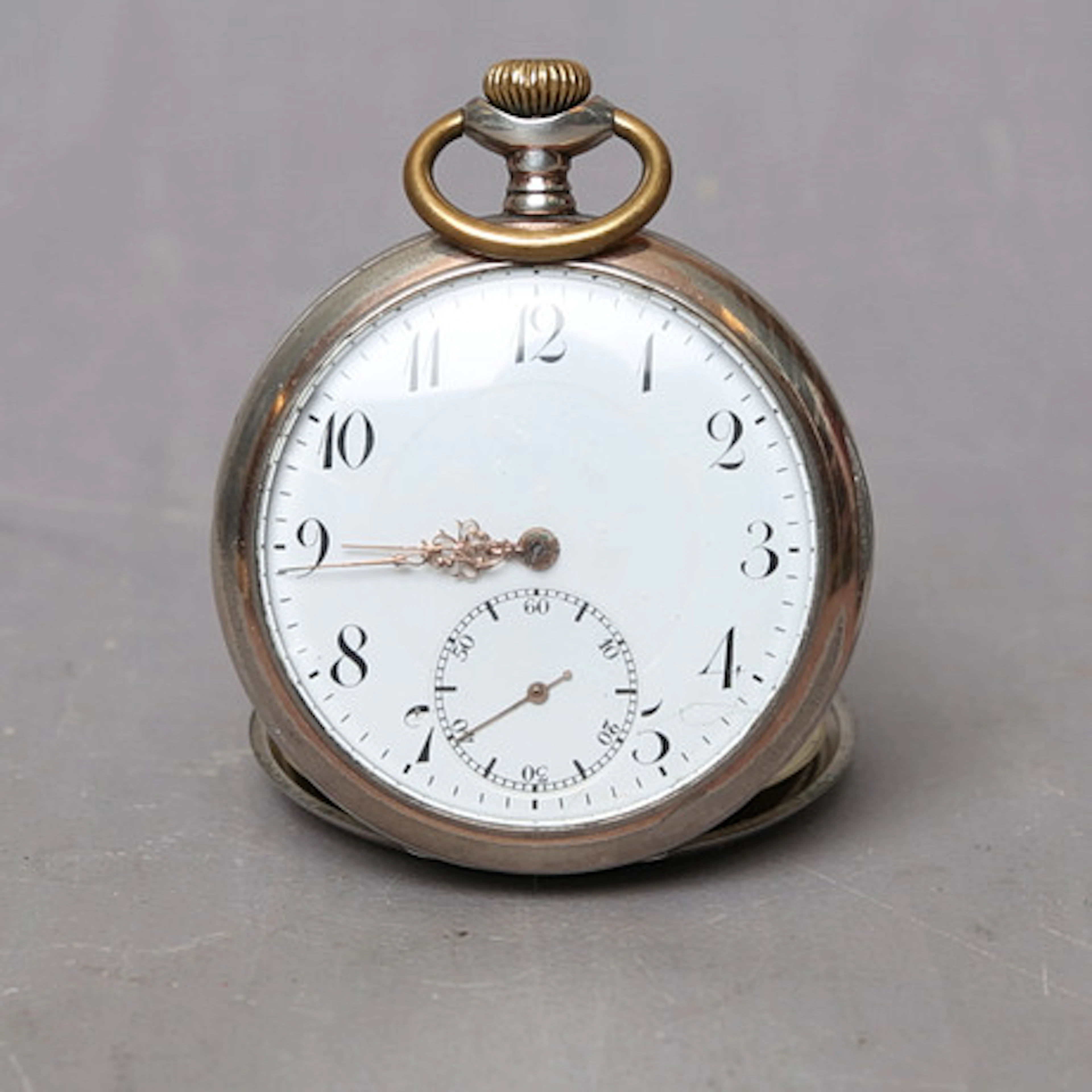 ANCRE, fickur 57 mm, silver.