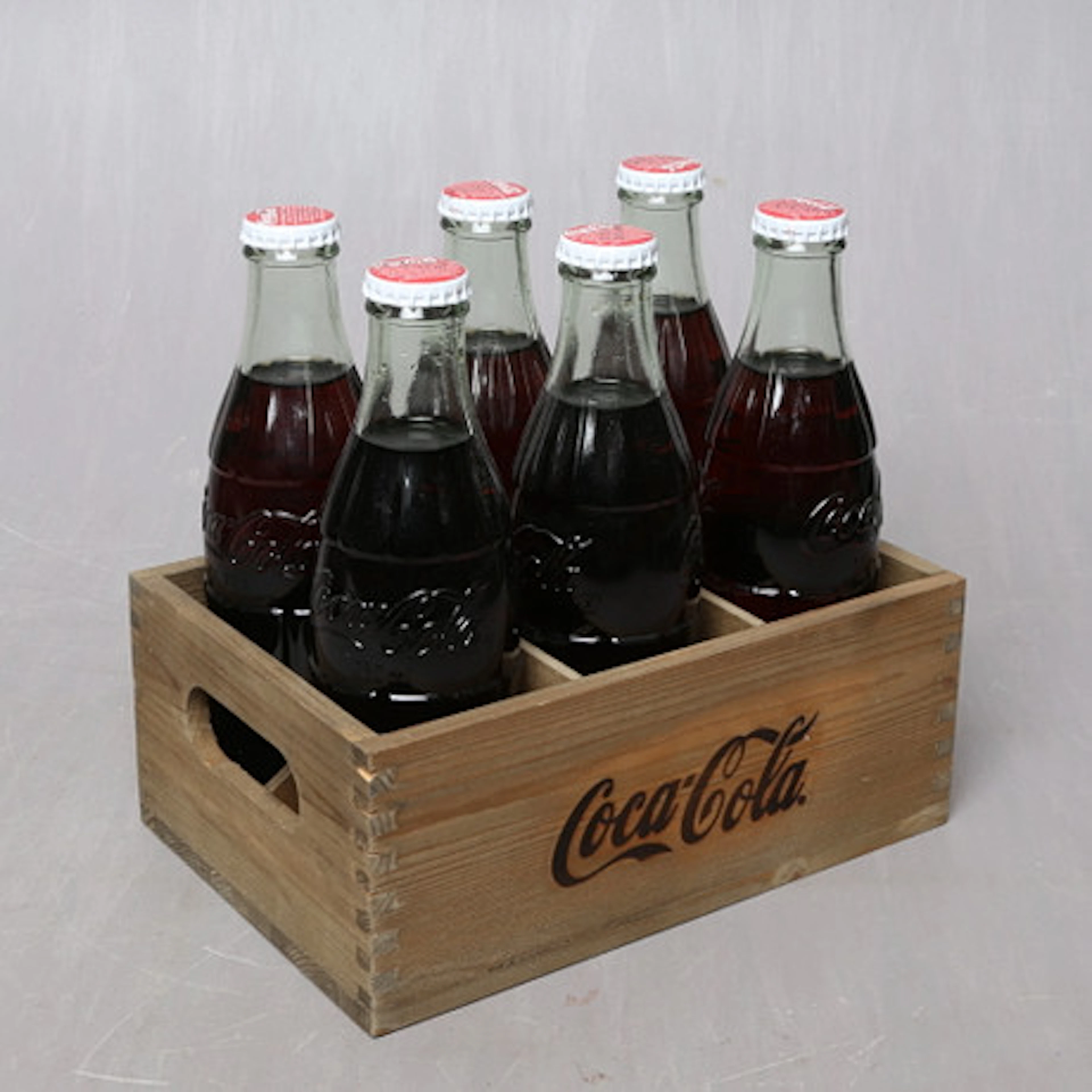 FLASKOR, 6st, oöppnade, Coca Cola, Juni 20…