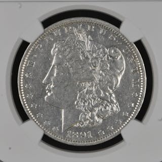 MORGAN DOLLAR 1891-O $1 Silver graded XF Details by NGC