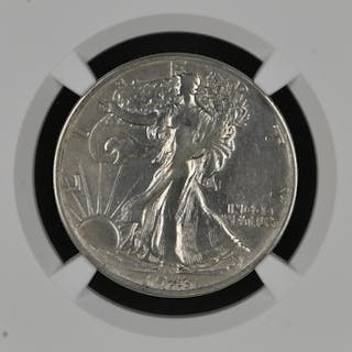 1943 50¢, Walking Liberty Half Dollar