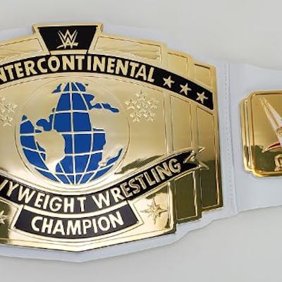 Kane Signed Replica WWE Intercontinental Championship Belt (JSA Witness ...