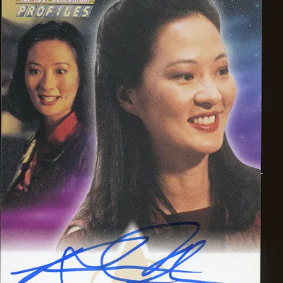 Keiko O'Brien 2000 Skybox Star Trek TNG Profiles Autograph Collectible ...