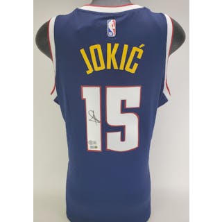 Nikola Jokic Signed Denver Nuggets Nike NBA Icon Edition Dri-Fit Swingman