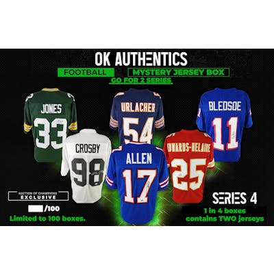 OK Authentics Football “Go For 2” Mystery Jersey Box Series 4 – Limited