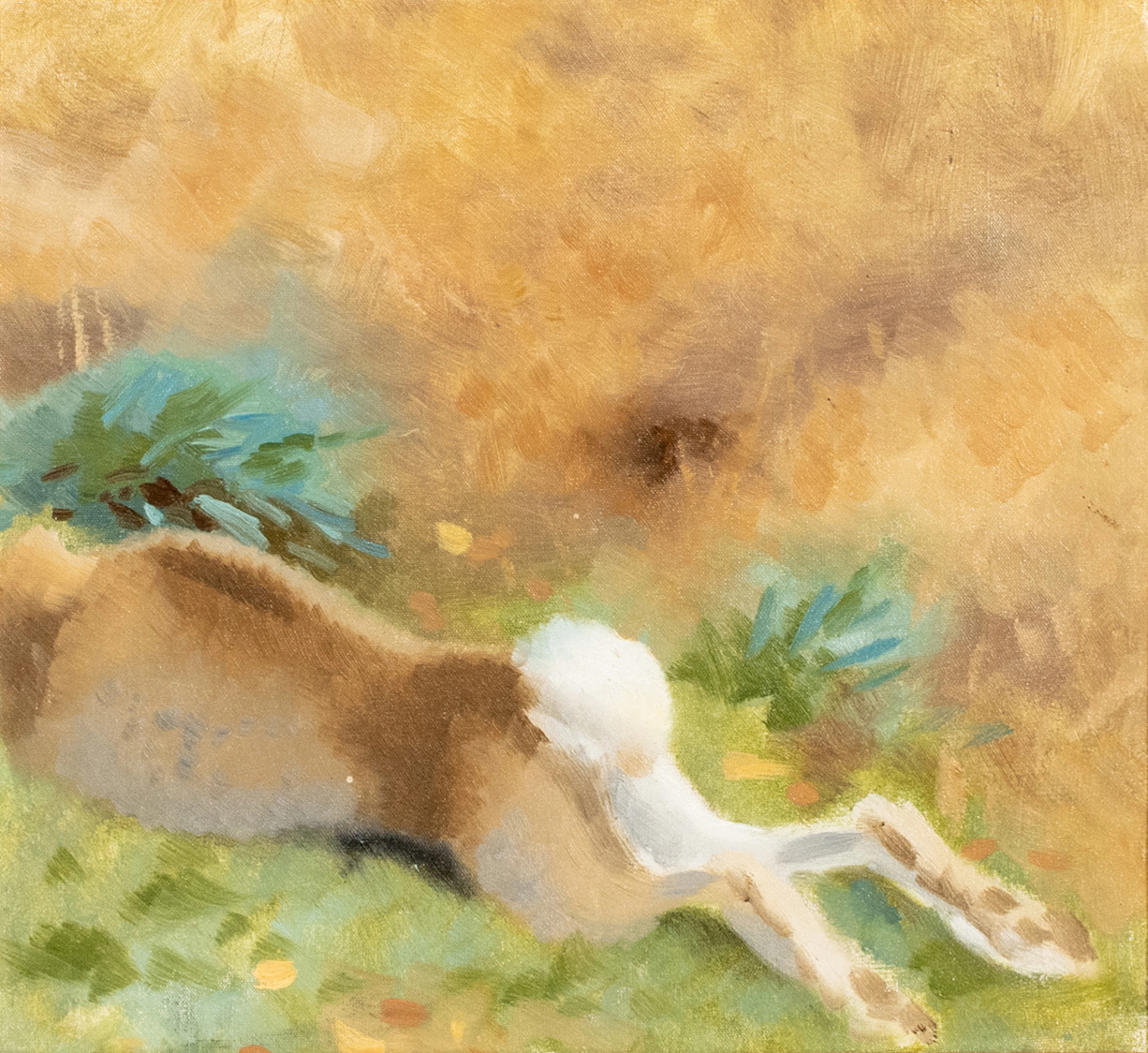 BRUNO LILJEFORS (1860-1939), olja på duk, osignerad, stämpelmärkt