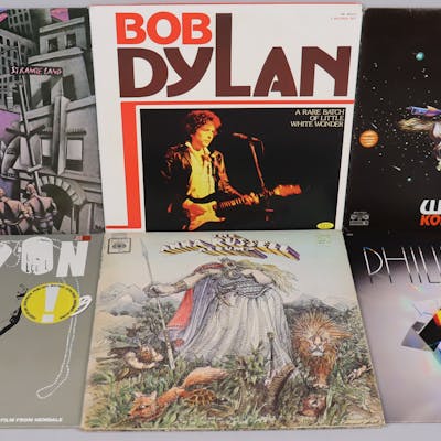 LP-Skivor, 104st blandat, Bob Dylan, Fleetwood Mac, Midnight Oil, Tom Petty mm