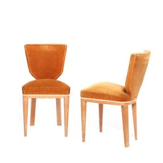 JEAN ROYÈRE (1902-1981) Paire de chaises... - Lot 9 - Art Research Paris