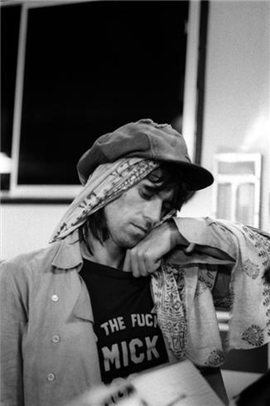 Keith Richards, Who The F Is Mick Jagger Shirt, MSG, NYC, 1975 | Barnebys