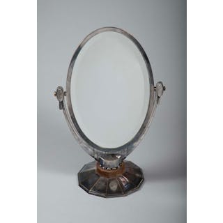 Important miroir de table stylisé Art Déco... - Lot 68 - Kâ-Mondo