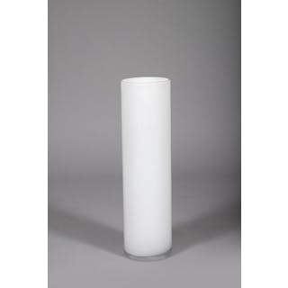 Important vase cylindrique en verre doublé... - Lot 279 - Kâ-Mondo
