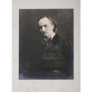 Félix NADAR (1820-1910). Charles Baudelaire,... - Lot 5 - Kâ-Mondo