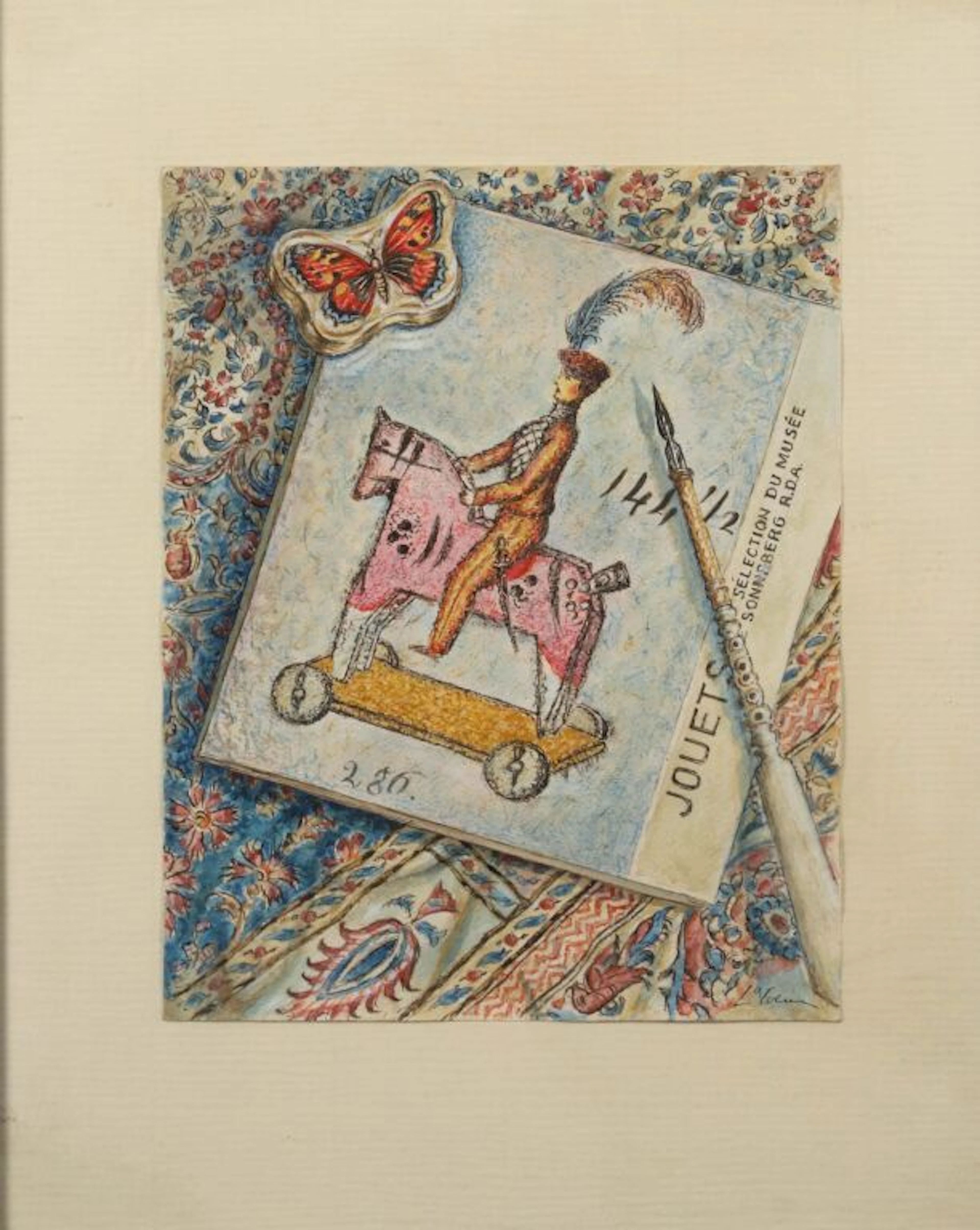 Lise LE COEUR (1942-2020). The toy book. Ink... - Lot 255 - Kâ-Mondo