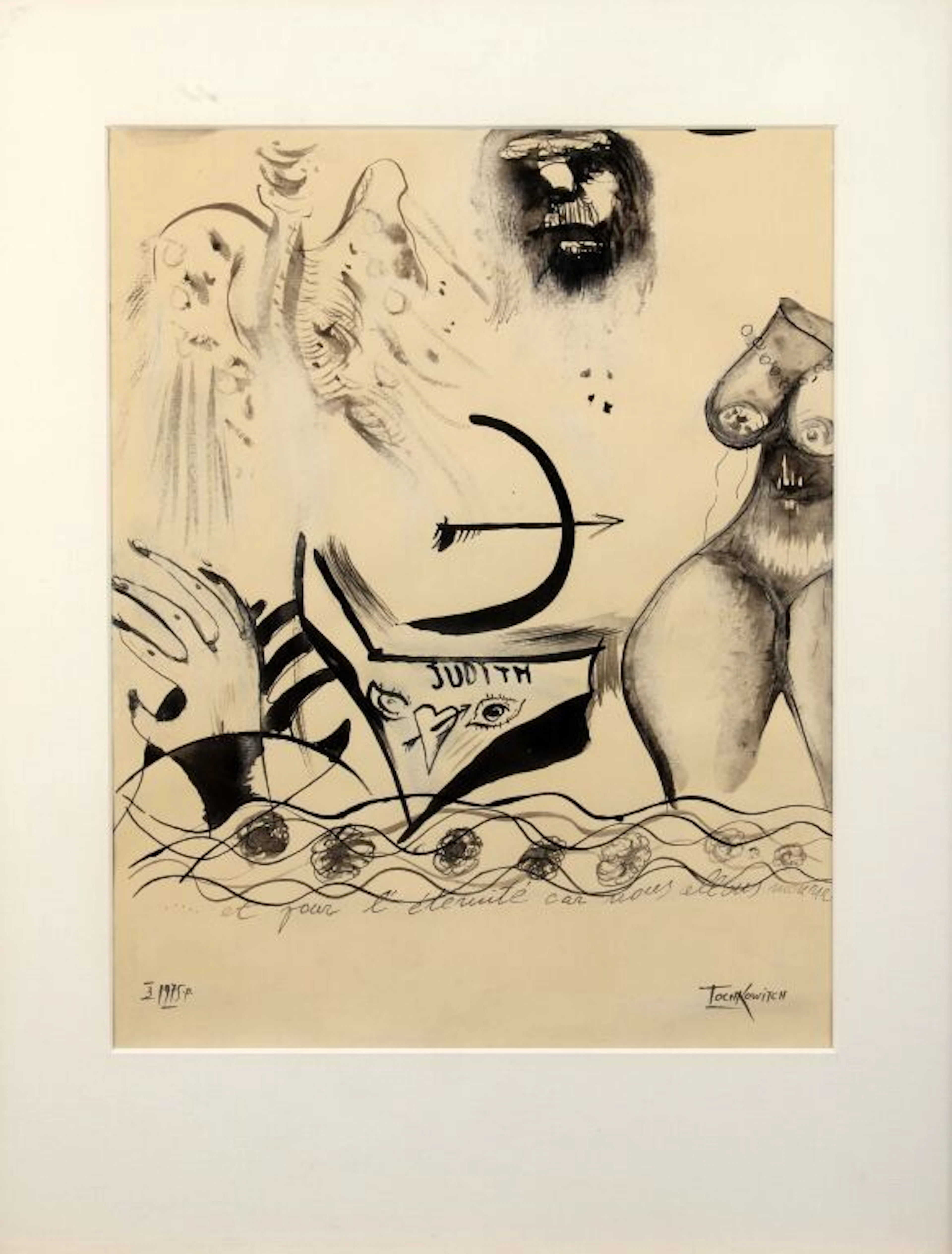Uroch TOCHKOWITCH [Uroš TOŠKOVIĆ] (1932-2019). Set... - Lot 307 - Kâ-Mondo