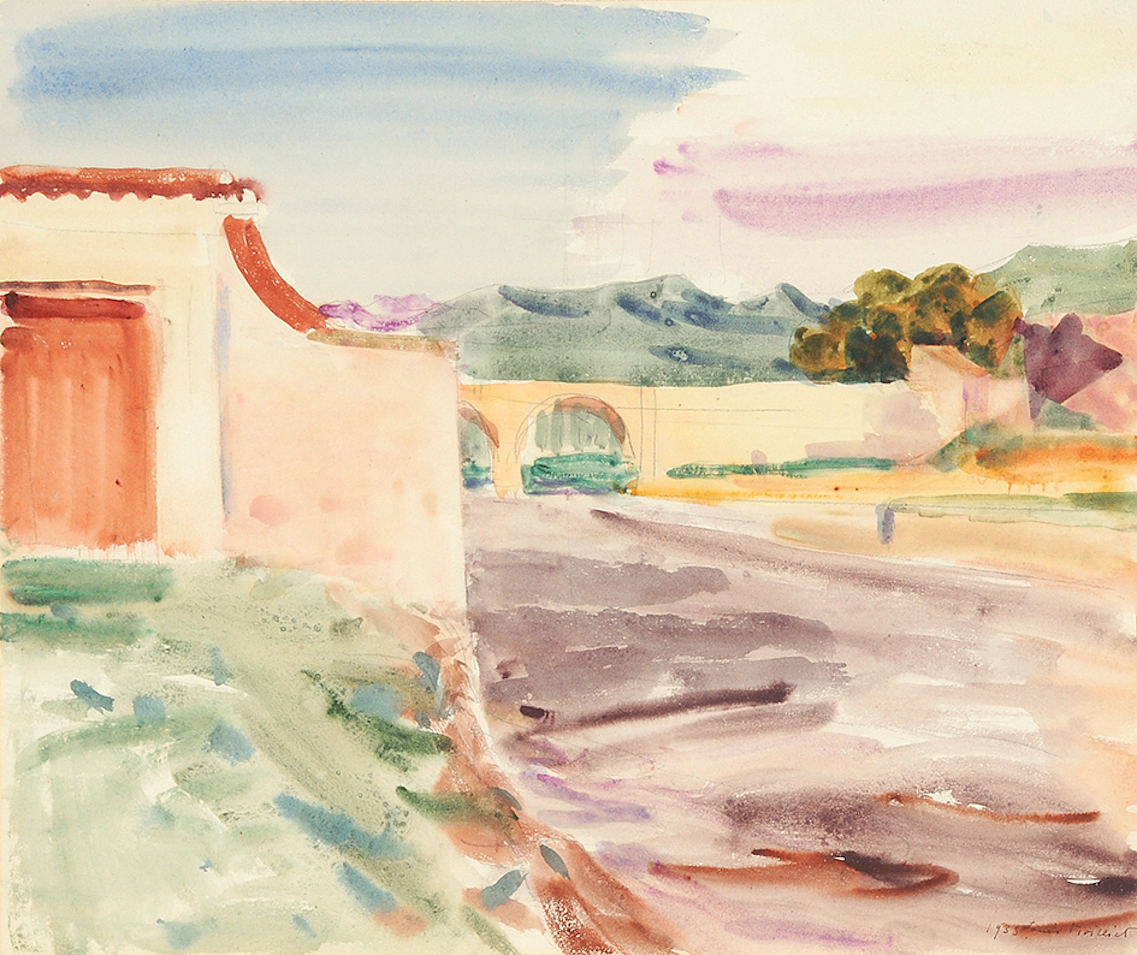 Almuñécar, Sierra Nevada, 1933 Louis Moilliet, 1880-1962 (CH)
