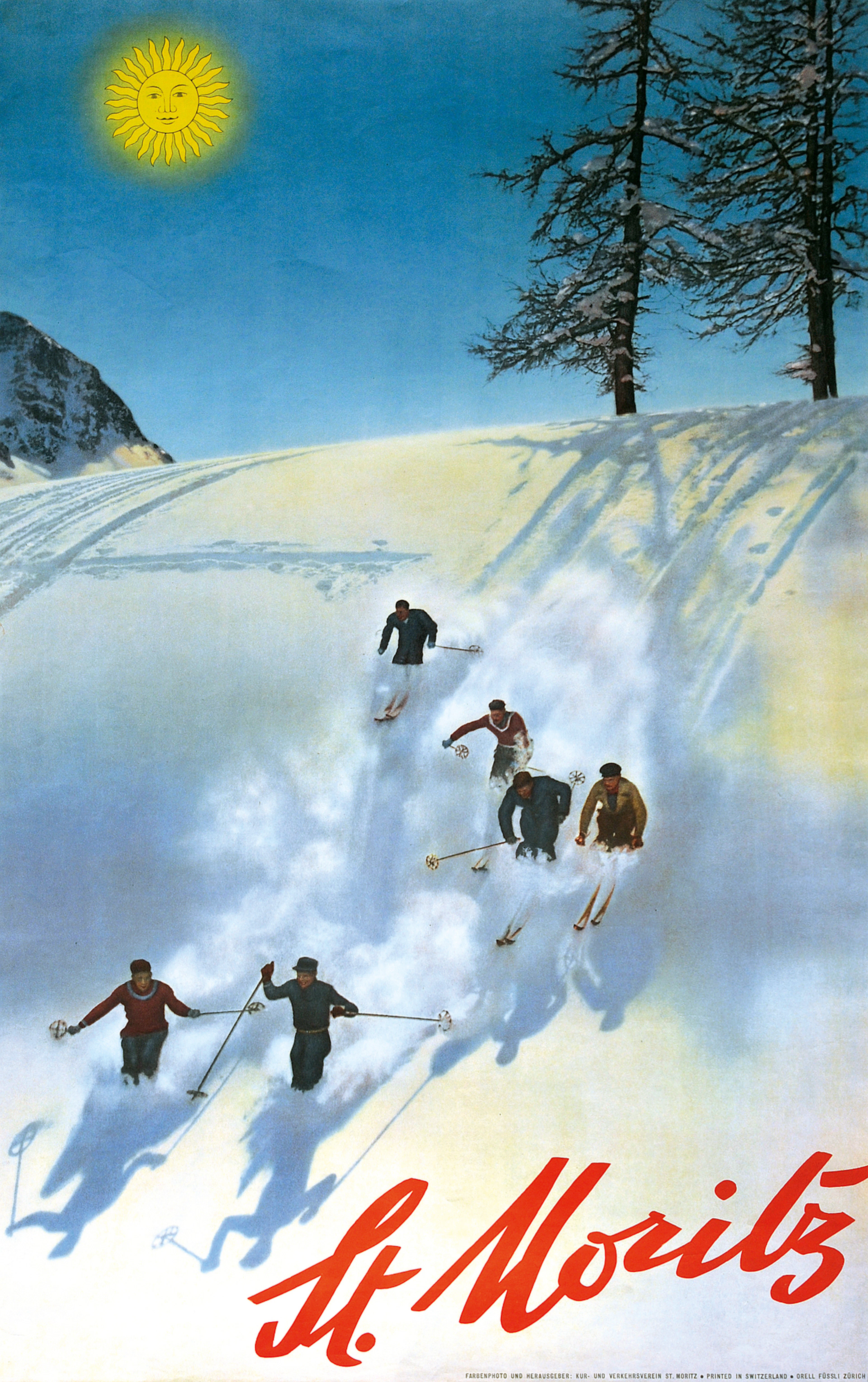 St. Moritz, 1935 Walter Herdeg, 1908-1995 (CH)