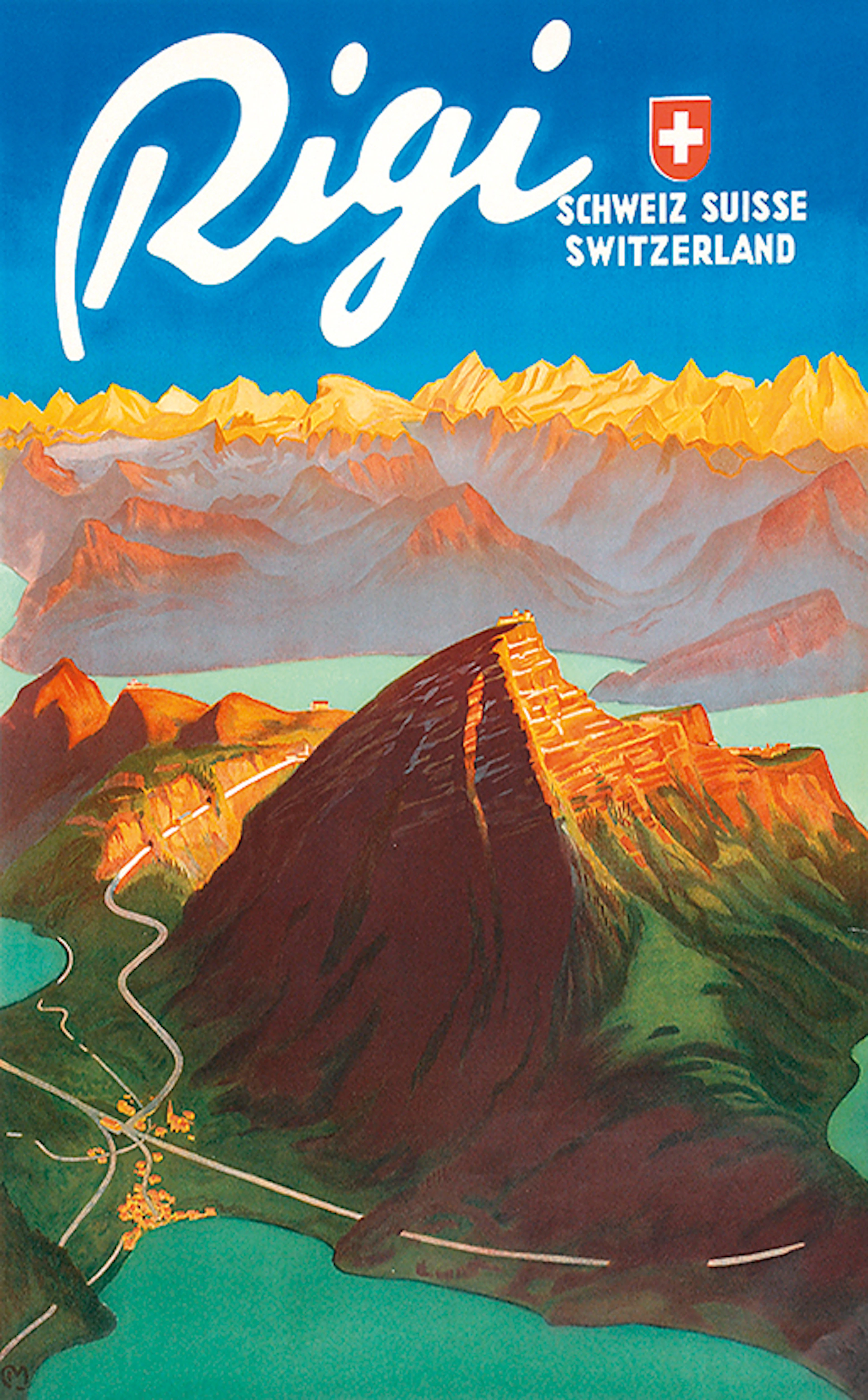 Rigi, 1939 Carl Franz Moos, 1878-1959 (CH)
