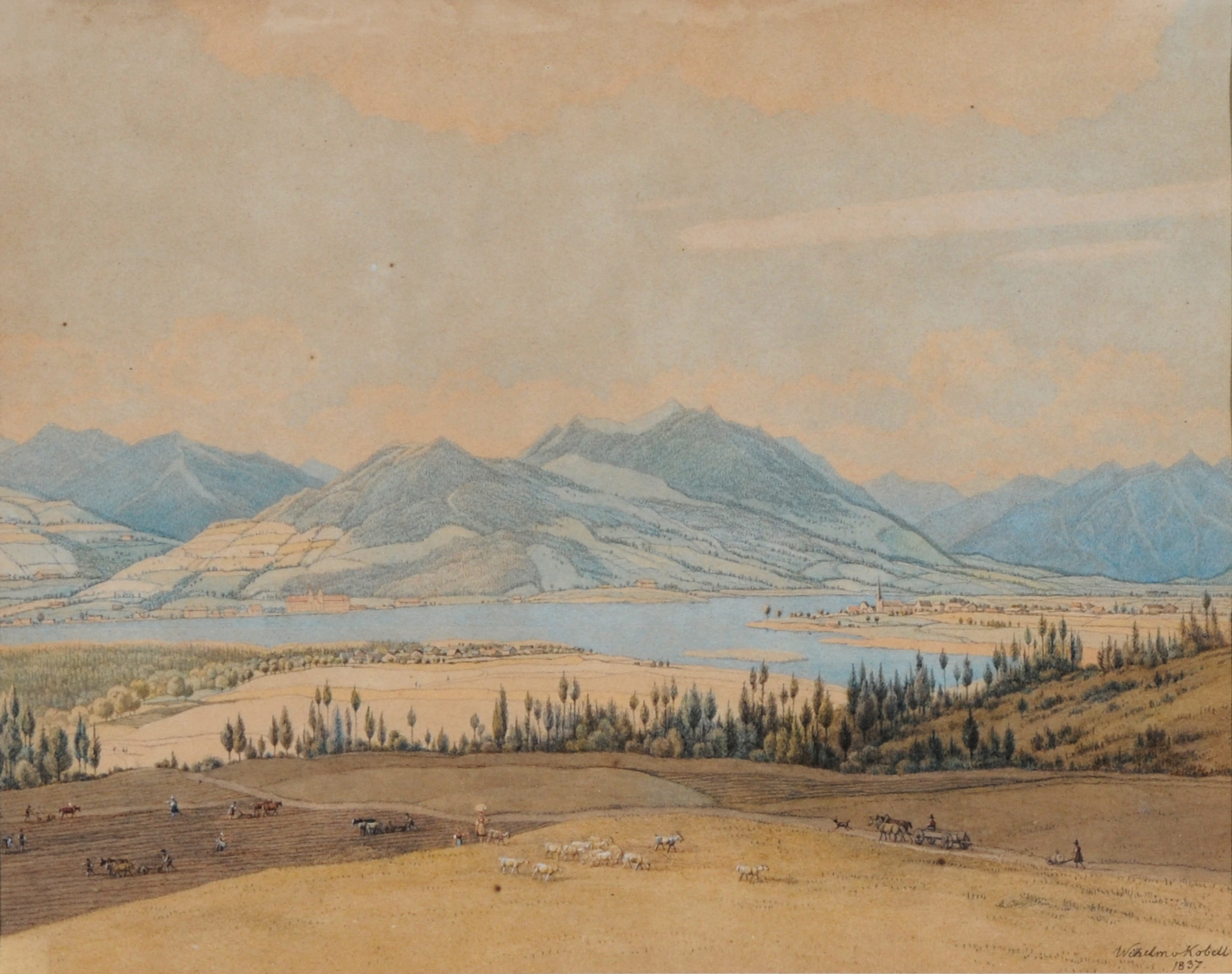 Tegernsee, 1837 Wilhelm von Kobell, 1766-1855 (DE)