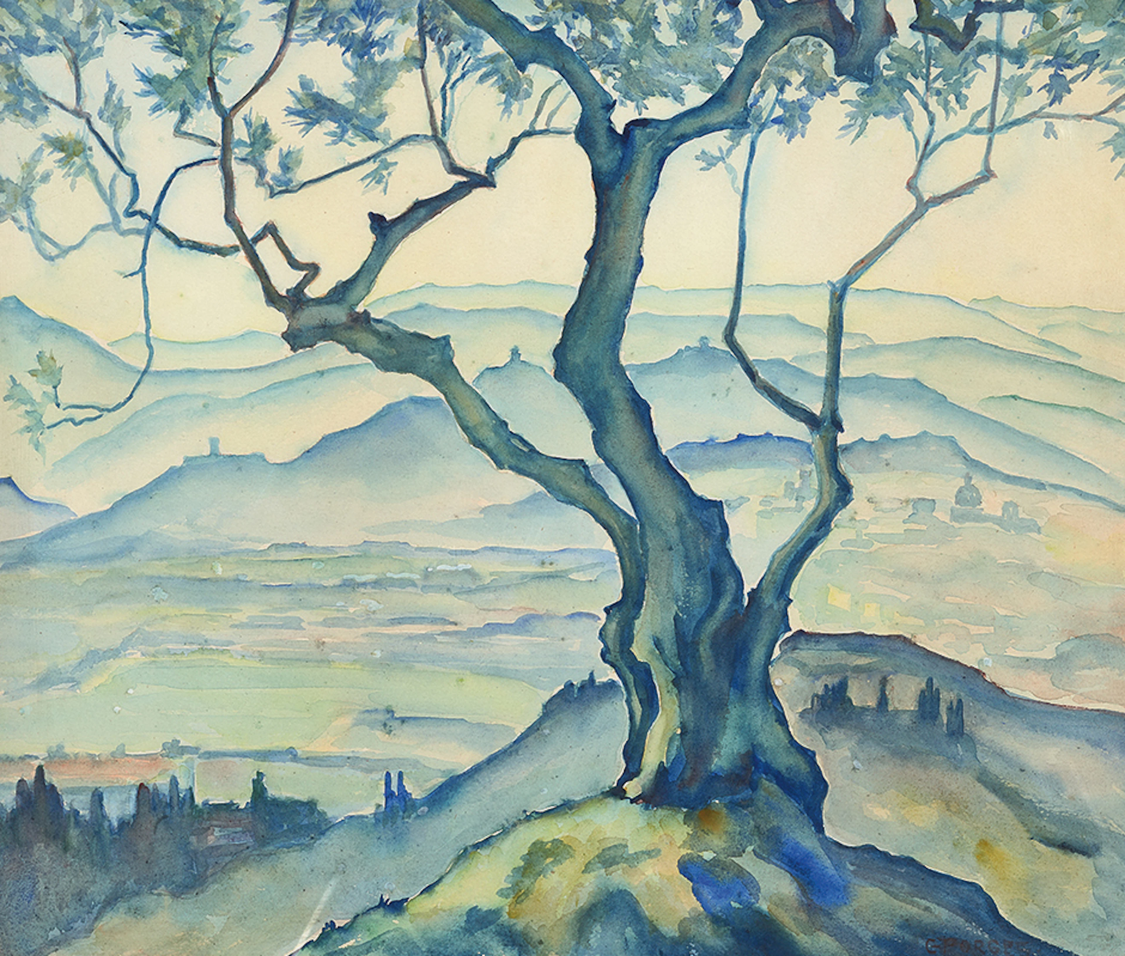 Blick auf Florenz (View of Florence), approx. 1920 Clara Porges, 1879-1963 (CH)