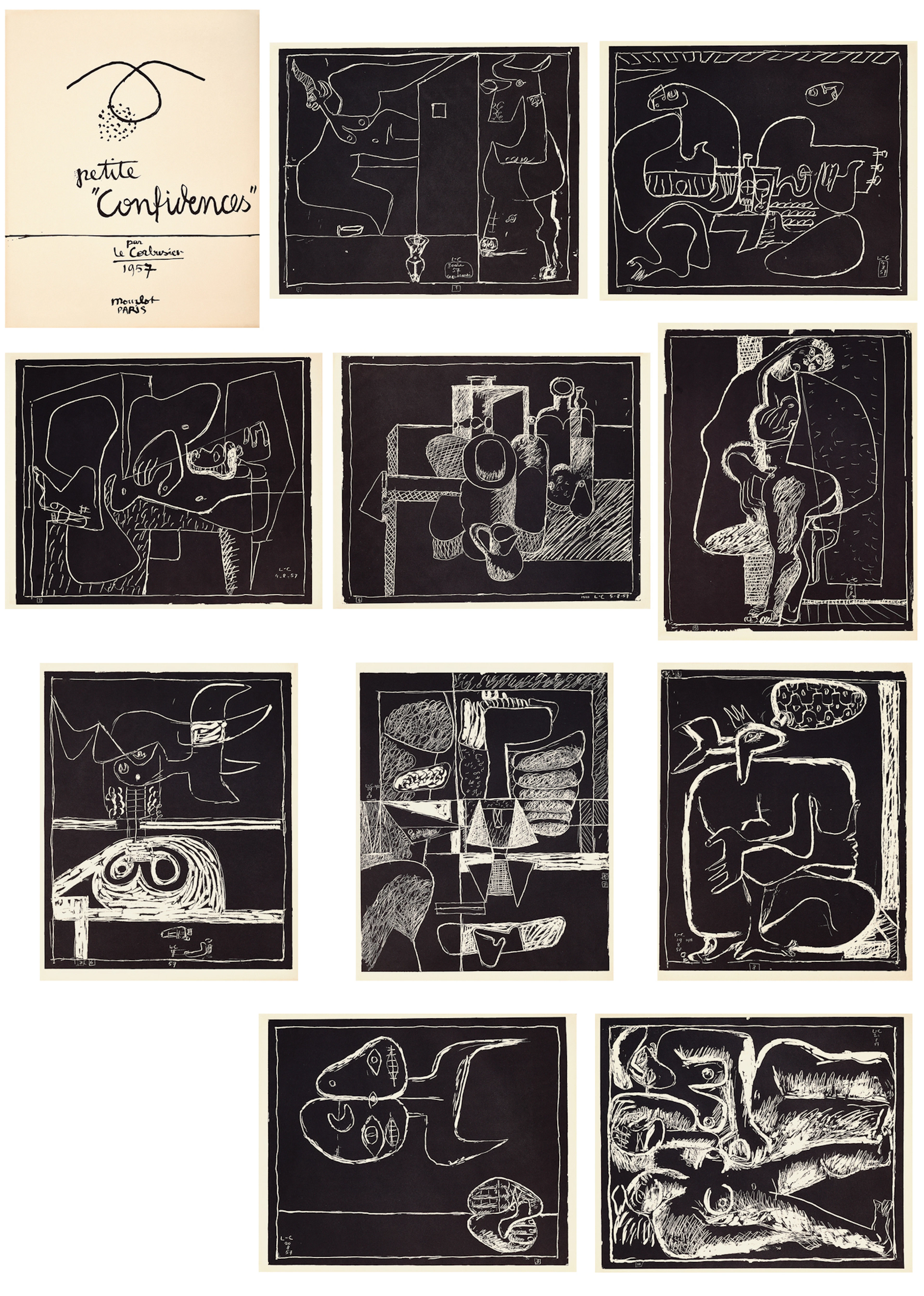 Portfolio. Petite "Confidences", 1957 Le Corbusier, 1887-1965 (CH)