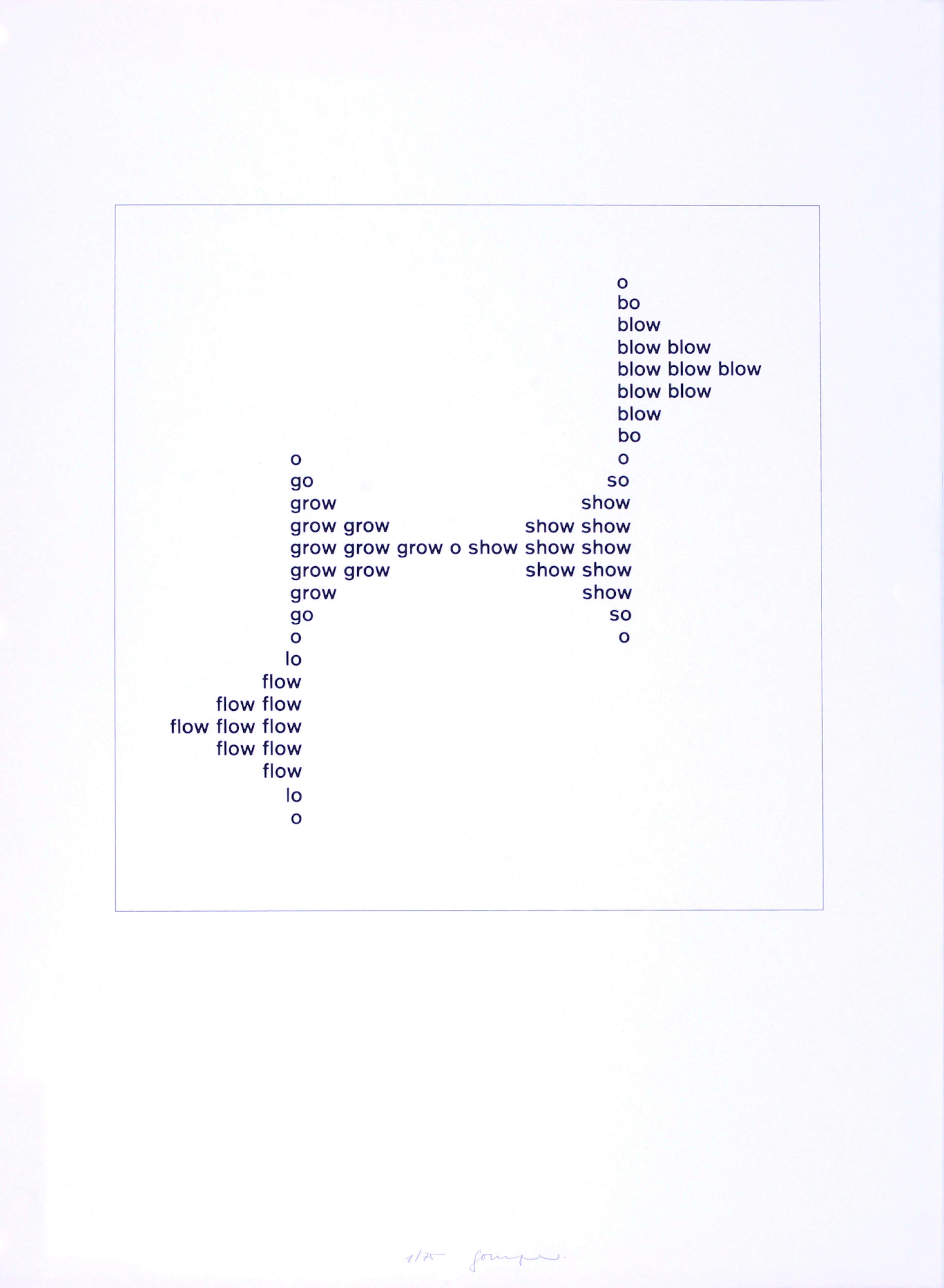 3 Sheets: E. Gomringer (2); J. Tornquist, 1974 Grafik 20. Jh.