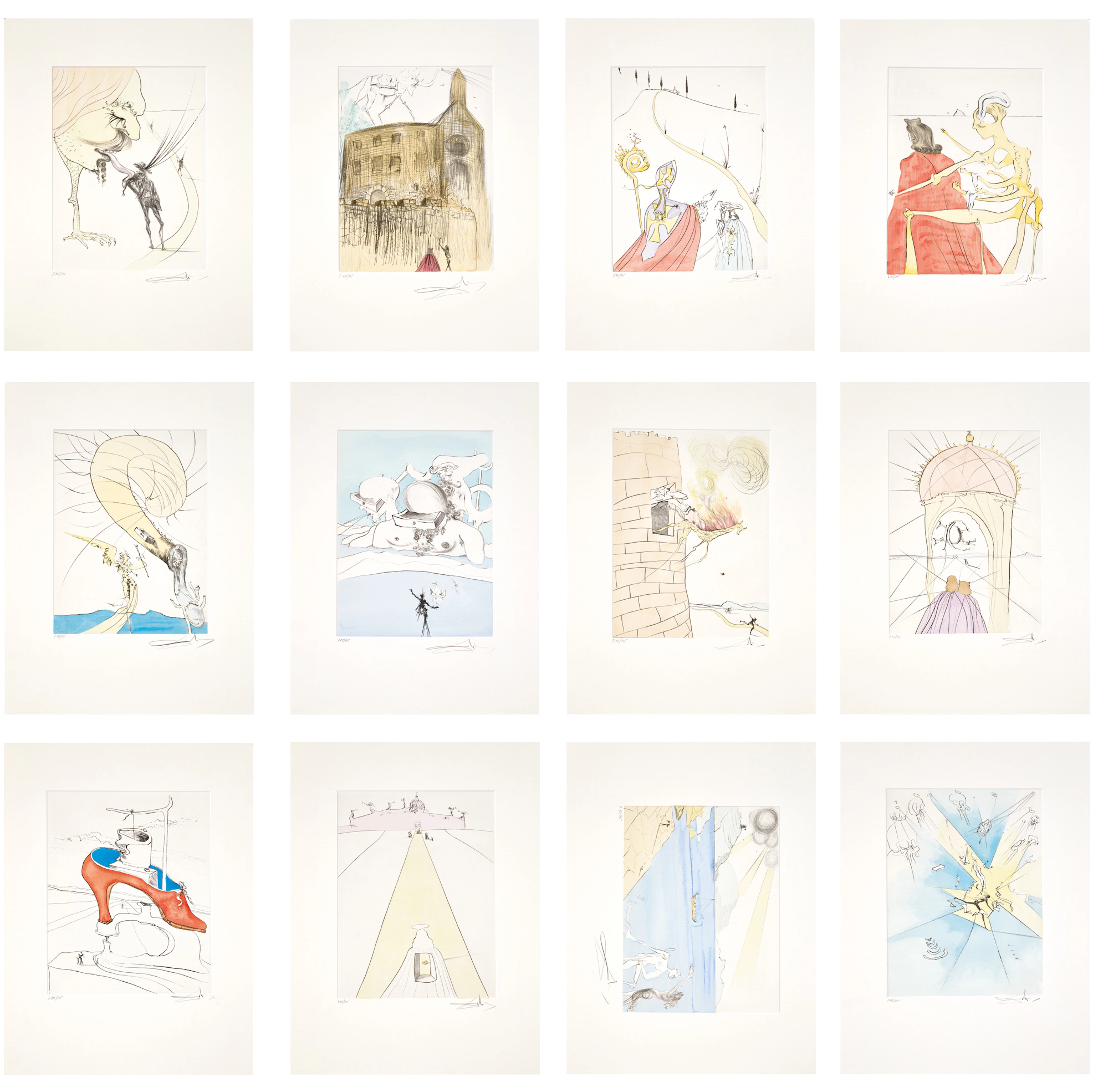 Portfolio. Après 50 ans de Surréalisme, 1974 Salvador Dalí, 1904-1989 (ES)